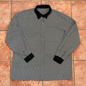 Vintage Diamond Blouse